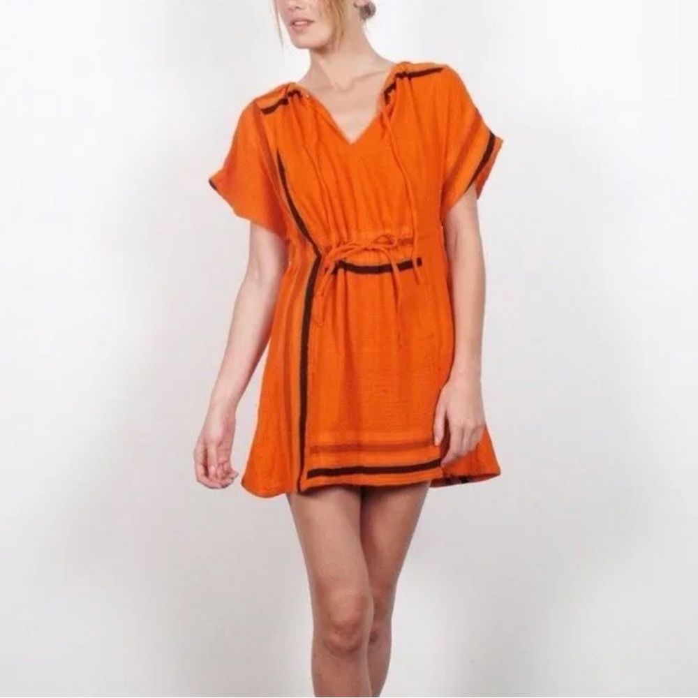 Ace & Jig Turnaround dress, orange size LG